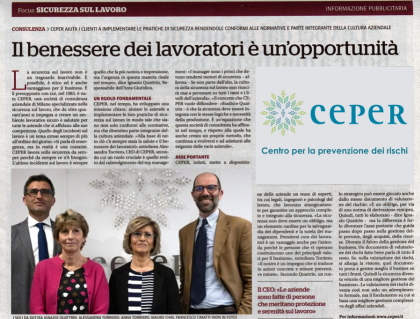 Articolo uscito sul quotidiano 